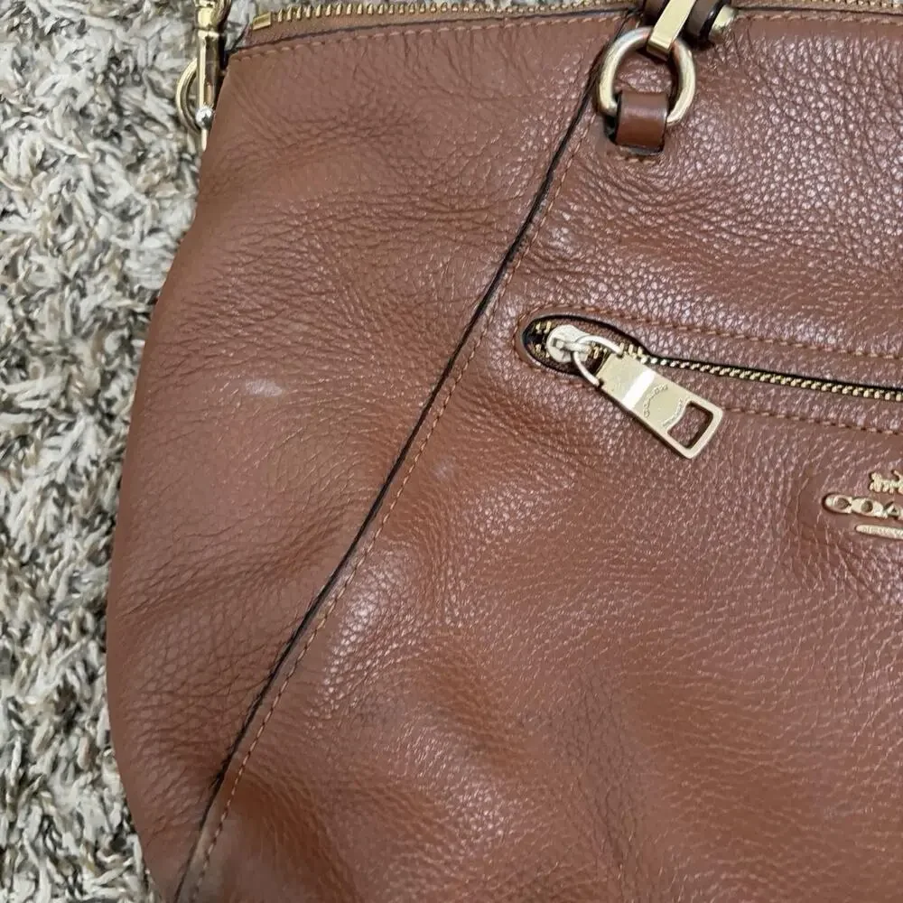 Vintage Coach Pebble Leather Prairie Satchel 79997 Cute Hand Bag